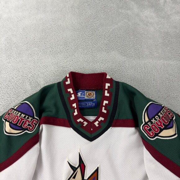 Vtg Starter Arizona Coyotes Hockey Jersey Youth Size Small - Picture 11 of 16